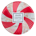 Voluspa Crushed Candy Cane 3 Wick Tin Candle 12oz / 340ml