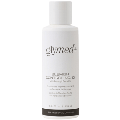 Glymed Plus Blemish Control No. 10 with Benzoyl Peroxide 4oz / 118 ml