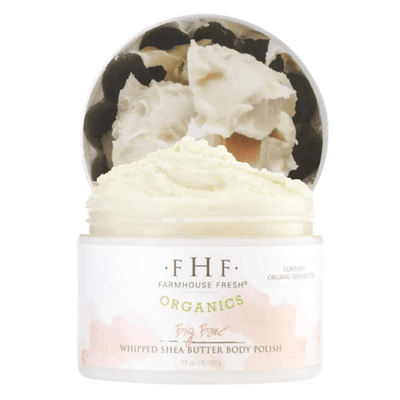 FarmHouse Fresh Big Bare Organic Whipped Shea Butter Body Polish 8oz / 237ml