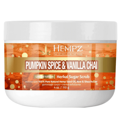 Hempz Pumpkin Spice & Vanilla Chai Herbal Body Scrub 4oz / 110ml