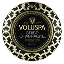 Voluspa Crisp Champagne Mini Tin Candle 4oz / 113ml