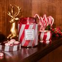 Voluspa Crushed Candy Cane Mini Tin Candle 4oz / 113ml