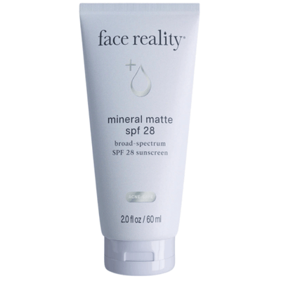 Face Reality Ultimate Protection SPF 28 (New Name: Mineral Matte SPF 28) 2oz / 60ml