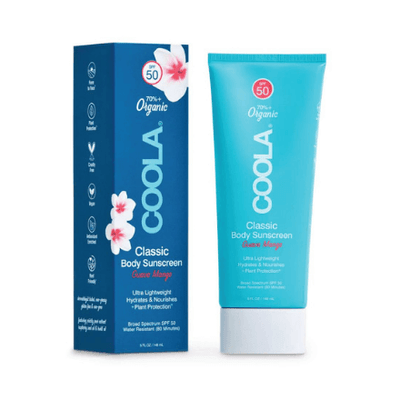 Coola Classic Body Organic Sunscreen Lotion Guava Mango SPF 50