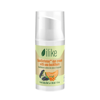 Ilike Organic Skin Care QuadDefense Eye Cream 1oz