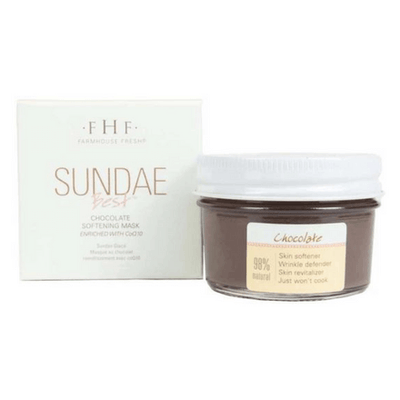 FarmHouse Fresh Sundae Best Chocolate Softening Mask with CoQ10 3.2oz / 95ml