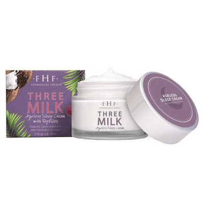 FarmHouse Fresh Three Milk Ageless Sleep Cream with Peptides 1.7oz / 50ml