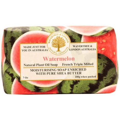 Wavertree & London Pink Watermelon Soap Bar 7oz