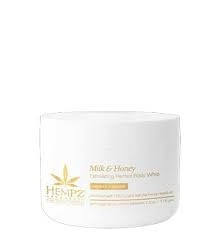 Hempz Aromabody Milk & Honey Exfoliating Herbal Body Whip 7.3oz 