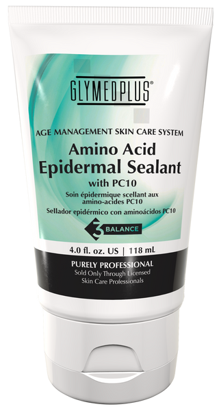 Amino Acid Epidermal Sealant by Glymed Plus, last step outlets moisturizer to seal in