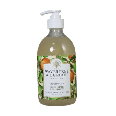 Wavertree & London Basil Lime & Mandarin Liquid Soap 16.9oz