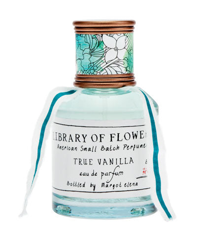 Library Of Flowers Eau De Parfum True Vanilla 1.7oz